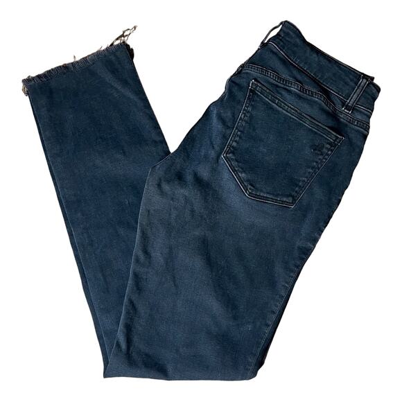 DL1961 Coco MidRise Curvy Jeans Vance Straight Legs Gray Stone Black Denim 27 - Picture 8 of 9